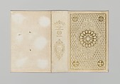 Chronicle of the Conquest of Granada, Alice Cordelia Morse American, Cream cloth covered boards with gold decoration
