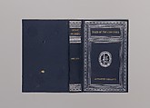 Tales of Two Countries, Alice Cordelia Morse American, Dark blue cloth covered boards with silver and gold decoration
