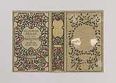 Common Sense in the Household, Alice Cordelia Morse  American, Pale green cloth covered boards with green, red, brown and gold decoration