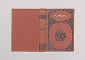 Chita, Alice Cordelia Morse American, Brick cloth covered boards with black and gold decoration