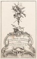 Plusieurs Trophées, Published by François (French), Engraving