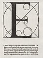 Divina proportione, after Leonardo da Vinci (Italian, Vinci 1452–1519 Amboise), Book with woodcut illustrations