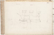 Working Drawings for Roof Seat Drag Break, no. 21354, Brewster & Co. (American, New York), a: graphite, b: graphite and ink