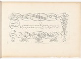Panchrestographie & Poecilographie, Jean de Beaugrand (French, active 17th century), Engraving