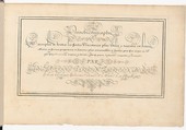 Panchrestographie & Poecilographie, Jean de Beaugrand (French, active 17th century), Engraving