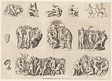 Subjects after Antique Cameos and Gems, from 