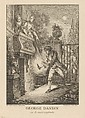 Gravures de Boucher pour les Oeuvres de Molière [Figures de Boucher pour Molière], Portrait of Moliere drawn by Jean-Baptiste Mauzaisse (French, Corbeil (Essonne) 1784–1844 Paris) in graphite, frontispiece, Drawing in graphite; etching; engraving; mezzotint