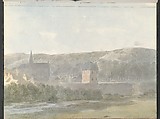 Sketchbook of a Journey to the Château d'Eu, Pierre François Léonard Fontaine (French, Pontoise 1762–1853 Paris), Sketchbook with thirty watercolors, with pen and ink