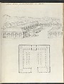 Sketchbook of a Journey to the Château d'Eu, Pierre François Léonard Fontaine (French, Pontoise 1762–1853 Paris), Sketchbook with thirty watercolors, with pen and ink