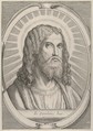 Head of Christ, Jan van der Straet, called Stradanus  Netherlandish, Engraving