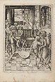 Album with Twelve Engravings of The Passion, a Woodcut of Christ as the Man of Sorrows, and a Metalcut of St. Jerome in Penitence, Israhel van Meckenem (German, Meckenem ca. 1440/45–1503 Bocholt), Engravings, two touched with gold;  woodcut, hand-colored; metalcut, hand-colored; manuscript in dark brown ink with red, and blue initials and flourishes; bound in blind-stamped leather.