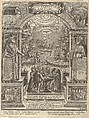 Baptism, from "The Seven Sacraments", Philips Galle  Netherlandish, Engraving