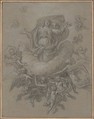 The Assumption of the Virgin, Nicolas de Plattemontagne (French, Paris 1631–1706 Paris), Black chalk, heightened with white