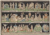 The Creed, Anonymous, German, 15th century, Woodcut with hand-coloring
