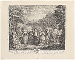 The Carnival of Parnassus (Le Carnaval du Parnasse), After Gabriel de Saint-Aubin (French, Paris 1724–1780 Paris), Etching