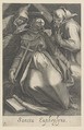 Sancta Euphrolyna, from "Female Hermits", Abraham Bloemaert  Netherlandish, Engraving