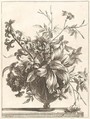 [Flowers Arranged in a Glass Vase], Jean-Baptiste Monnoyer (French, Lille 1636–1699 London), Engraving