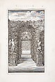 Labyrinte de Versailles, Written by Isaac de Benserade, Etching