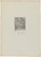Head of a Woman Turned to the Right, Pablo Picasso  Spanish, Soft-ground etching