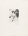 Fat Prostitute and Musketeer, from 347 Suite, Pablo Picasso (Spanish, Malaga 1881–1973 Mougins, France), Sugar lift aquatint