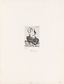 Odalisque, from 347 Suite, Pablo Picasso Spanish, Sugar-lift aquatint