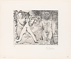 Nude Couple, from 347 Suite, Pablo Picasso  Spanish, Etching