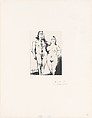 Nude Couple Posing, from 347 Suite, Pablo Picasso  Spanish, Sugar-lift aquatint
