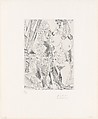 Fat Courtesan and Old Beau, from 347 Suite, Pablo Picasso  Spanish, Etching