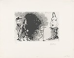 Serenade by Flute, from 347 Suite, Pablo Picasso  Spanish, Sugar lift aquatint