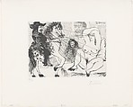 Exchange of Glances, from 347 Suite, Pablo Picasso  Spanish, Sugar-lift aquatint and drypoint