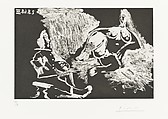 Painter and Model, from Suite 347, Pablo Picasso  Spanish, Aquatint
