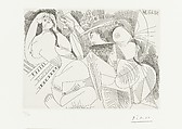 The Siesta, from 347 Suite, Pablo Picasso  Spanish, Etching