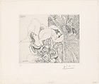 Raphael and the Fornarina III, from 347 Suite, Pablo Picasso  Spanish, Etching