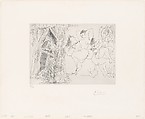 Raphael and the Fornarina VII, from 347 Suite, Pablo Picasso  Spanish, Etching