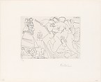 Raphael and the Fornarina XV, from 347 Suite, Pablo Picasso  Spanish, Etching