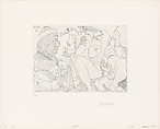 Raphael and the Fornarina XVI, from 347 Suite, Pablo Picasso  Spanish, Etching
