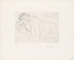 Amorous Couple: Rapahel and the Fornarina, End, from 347 Suite, Pablo Picasso  Spanish, Etching