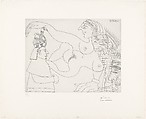 Egyptian and Women,  from 347 Suite, Pablo Picasso  Spanish, Etching