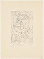 Cinésias and  Myrrhine, from Lysistrata by Aristophanes, Pablo Picasso  Spanish, Etching