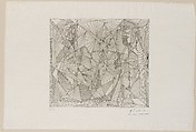 Two Seated Women, Pablo Picasso  Spanish, Etching