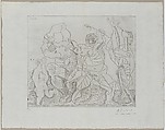 Bacchanal with a Child Playing Cymbals, Pablo Picasso  Spanish, Etching