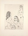 Three Women, from 347 Suite, Pablo Picasso  Spanish, Etching