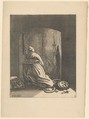 A Woman Cooking, Plate 3 from "Five Feminine Occupations", Geertruydt Roghman  Dutch, Engraving