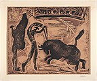 The Banderillero, Pablo Picasso  Spanish, Linoleum cut