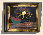 Still Life with a Watermelon, Pablo Picasso  Spanish, Linoleum cut