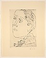 Portrait of Dora Maar with a Chignon I, Pablo Picasso (Spanish, Malaga 1881–1973 Mougins, France), Drypoint