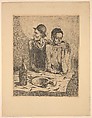 The Frugal Repast, Pablo Picasso (Spanish, Malaga 1881–1973 Mougins, France), Etching