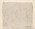 Embrace I, Pablo Picasso  Spanish, Linoleum cut