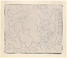 Embrace II, Pablo Picasso  Spanish, Linoleum cut