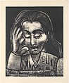 Jacqueline Reading, Pablo Picasso  Spanish, Linoleum cut